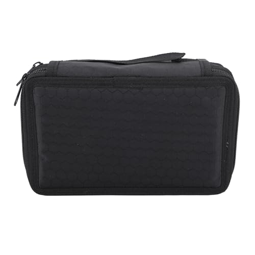 Riuulity Federmäppchen mit 72 Fächern, Stifthalter mit Großem Fassungsvermögen und Griff, ästhetischer Stift-Organizer für das Büro, College, Tragbares Federmäppchen mit (4 Schichten 72 von Riuulity