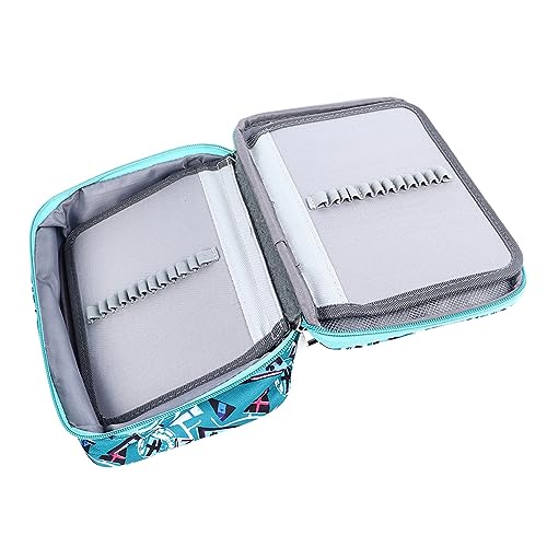Riuulity Federmäppchen mit Großem Fassungsvermögen, Federmäppchen mit Großem Fassungsvermögen, für 72 Stifte, Abnehmbares Design, Wasserdicht, Staubdicht, Abriebfest von Riuulity