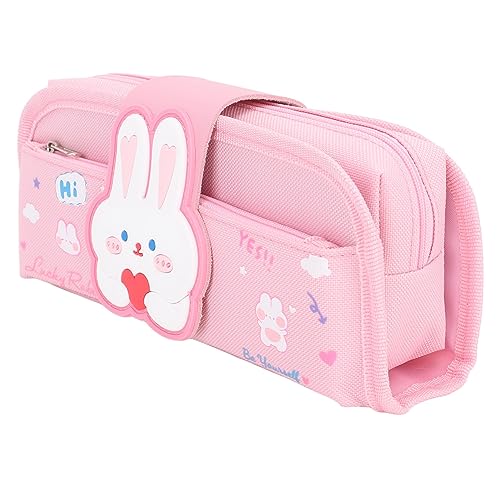 Riuulity Großes Federmäppchen, Abnehmbare, Tragbare Federmäppchentasche mit Großem Fassungsvermögen und Zwei-in-Eins-Design, Geeignet für Grundschüler von Riuulity