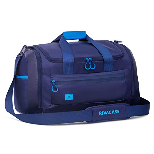 RIVACASE Sporttasche 35L mit Schuhfach - Duffelbag aus hochwertigem, wasserabweisendem Material mit PU-Laminierung - Schultertasche - Schwimmtasche - Weekender - Fitnesstasche - Gym Bag/blau RIVACASE Sporttasche 35L mit Schuhfach - Duffelbag aus hochwertigem, wasserabweisendem Material mit PU-Laminierung - Schultertasche - Schwimmtasche - Weekender - Fitnesstasche - Gym Bag/blau von Rivacase