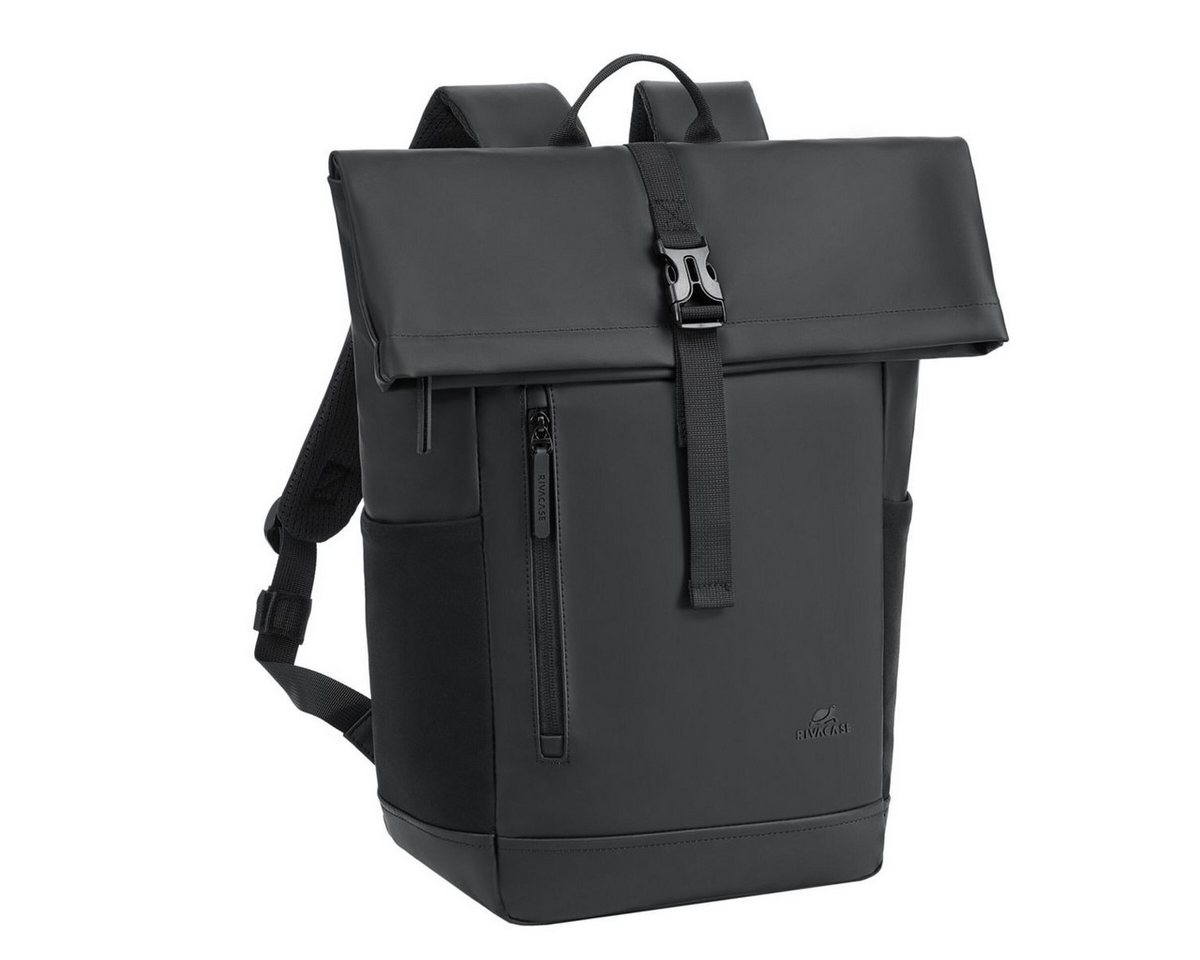 Rivacase Freizeitrucksack 7826 Eden Rucksack ECO schwarz roll-top von Rivacase