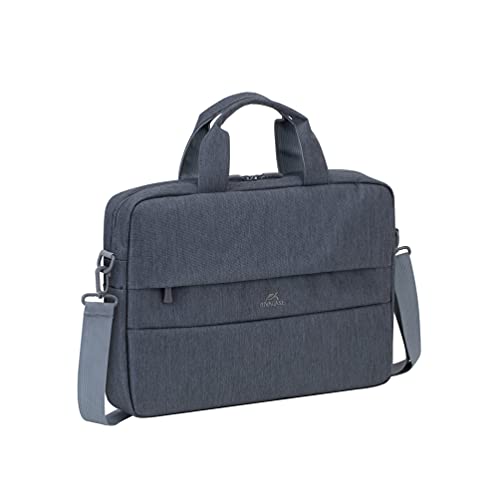 RIVACASE hochwertige Laptoptasche für Notebook bis 14 Zoll - 37 x 27 x 60 cm - wasserfeste Laptop-Tasche, Schultertasche, Umhängetasche mit Schultergurt von Rivacase