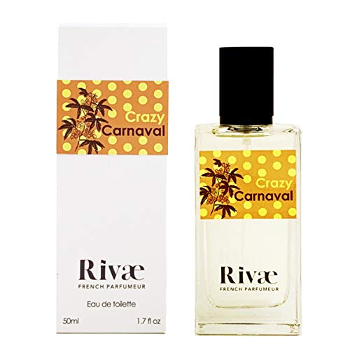 Crazy Carnaval – Eau de Toilette Mimosa und Zitrusfrüchte von Rivae, Parfümeur in Nizza (50 ml) von Rivae