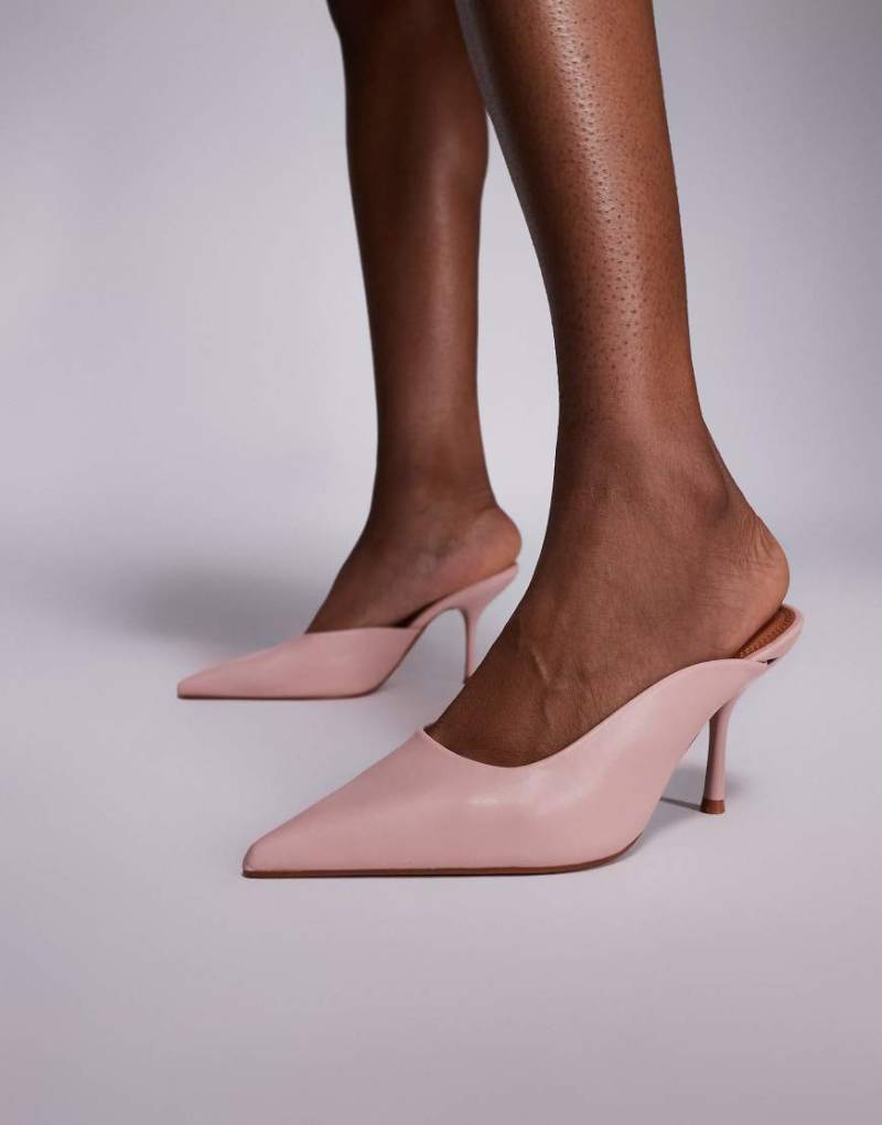 River Island - Pumps in Hellrosa mit Absatz von River Island