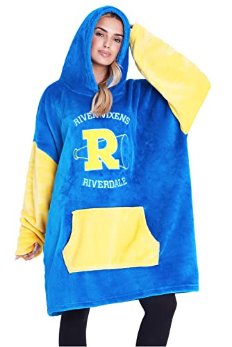 Riverdale Oversize Pullover Damen Hoodie, River Vixens Hoodie Damen Pullover Blanket von Riverdale