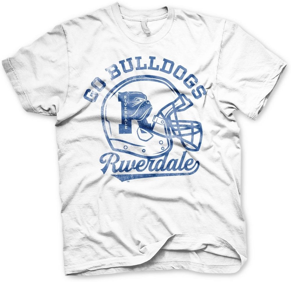 Riverdale T-Shirt Go Bulldogs Vintage Big Tall T-Shirt von Riverdale