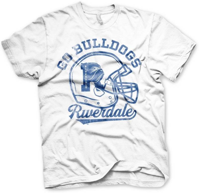 Riverdale T-Shirt Go Bulldogs Vintage Big Tall T-Shirt von Riverdale