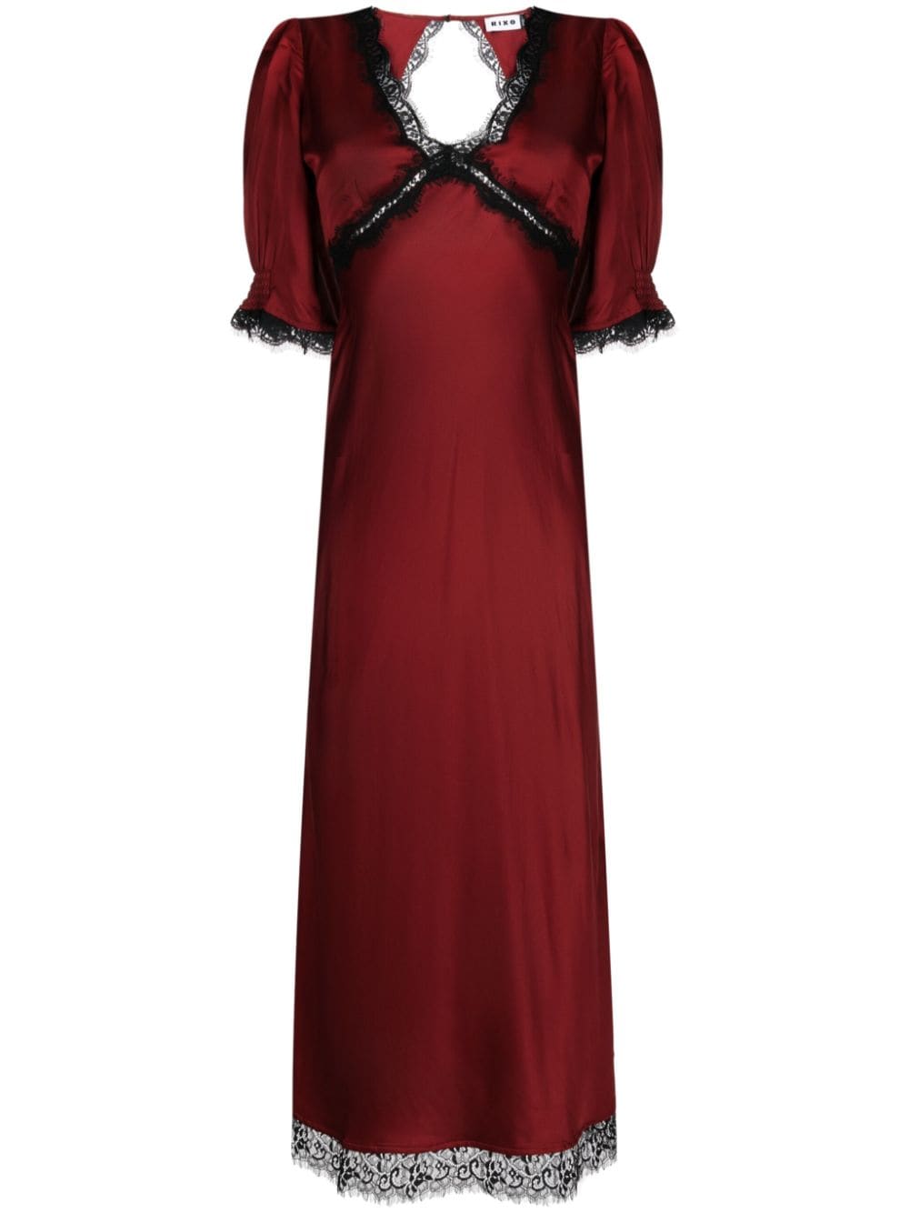 Rixo Gabrielle Midikleid - Rot von Rixo