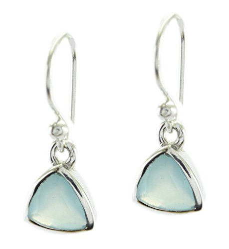 riyo aqua chalcedon 925 sterling silber entzückende designer ohrring geschenk de von RIYO