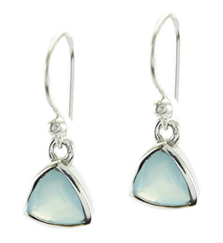 RIYO aqua chalcedon 925 sterling silber entzückende designer ohrring geschenk de von RIYO