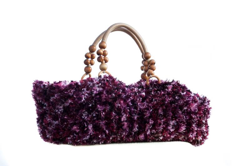 Frühling Hand Gestrickte Handtasche Frühling Hand Gestrickte Handtasche von Rizzknits
