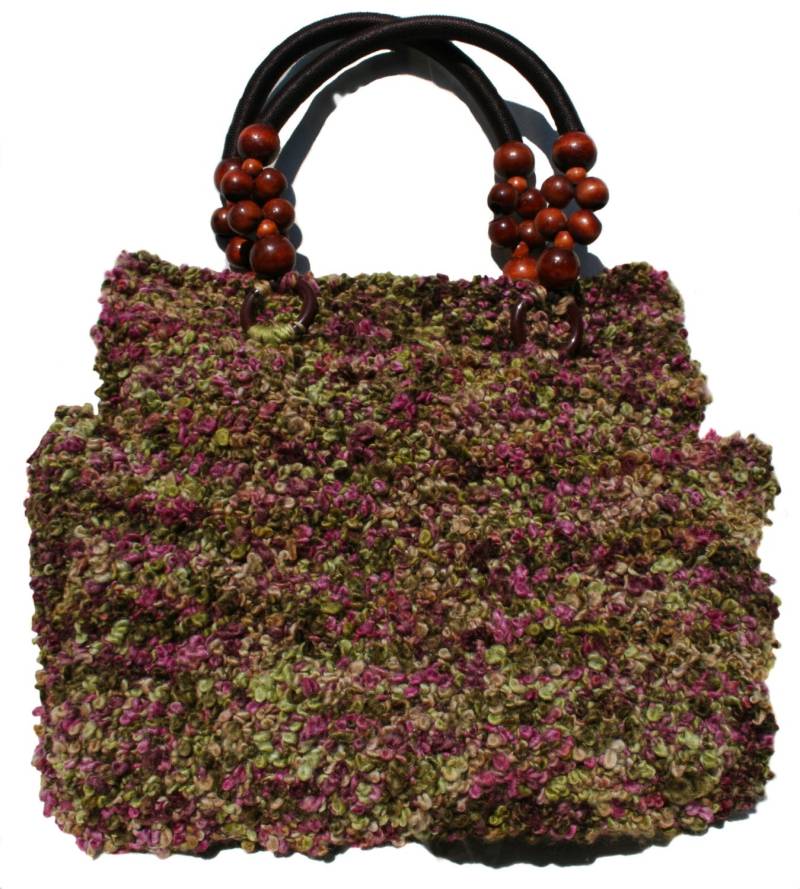Toledo Tote Bag in Grün Mix/Mauve Oder Pink - Andere Farben Erhältlich Toledo Tote Bag in Grün Mix/Mauve Oder Pink - Andere Farben Erhältlich von Rizzknits