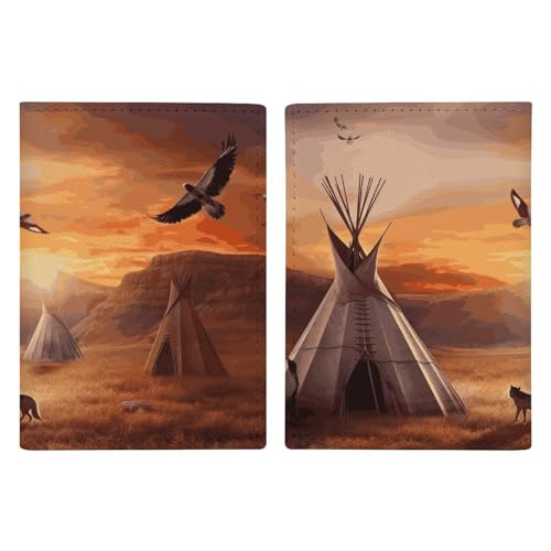 Indianerstämme Reisepasshülle, Ausweishülle, Reisepasshülle mit Schlitz, Reisebrieftasche, Dokumentenhülle für Damen und Herren Indianerstämme Reisepasshülle, Ausweishülle, Reisepasshülle mit Schlitz, Reisebrieftasche, Dokumentenhülle für Damen und Herren von Rkklvbns