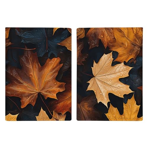 Maple Leaf Art Painting Passport Holder, ID Card Protector Case Passport Holder with Slot Passports Travel Wallet Document Cover for Women And Men Maple Leaf Art Painting Passport Holder, ID Card Protector Case Passport Holder with Slot Passports Travel Wallet Document Cover for Women And Men von Rkklvbns