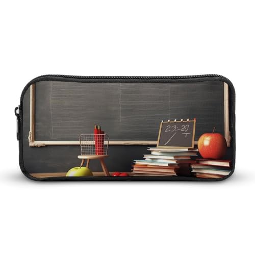 Rkklvbns Großes Federmäppchen für Lehrer, Klassenzimmer, Kreidetafel, tragbares Federmäppchen mit Reißverschluss, Schreibwaren-Organizer, einfache Aufbewahrung, ästhetische Schreibwaren für Büro, Uni Rkklvbns Großes Federmäppchen für Lehrer, Klassenzimmer, Kreidetafel, tragbares Federmäppchen mit Reißverschluss, Schreibwaren-Organizer, einfache Aufbewahrung, ästhetische Schreibwaren für Büro, Uni von Rkklvbns