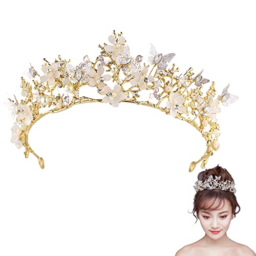 Krone Strass, Krone Kristalle Tiara, Hochzeit Diadem, Braut Tiara Diadem, Kristalle Braut Diademe, für Hochzeitsfeier, Krone, Cosplay, Kristallkopfschmuck, Geburtstag, Halloween, Festzug, Bankett von Rkllejs