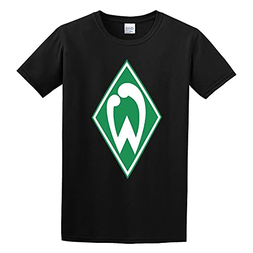Sv Werder Bremen Logo Customized Causal Science Fiction Slim Punk Painting Round Neck T-Shirt Black M von RlMI LINMY