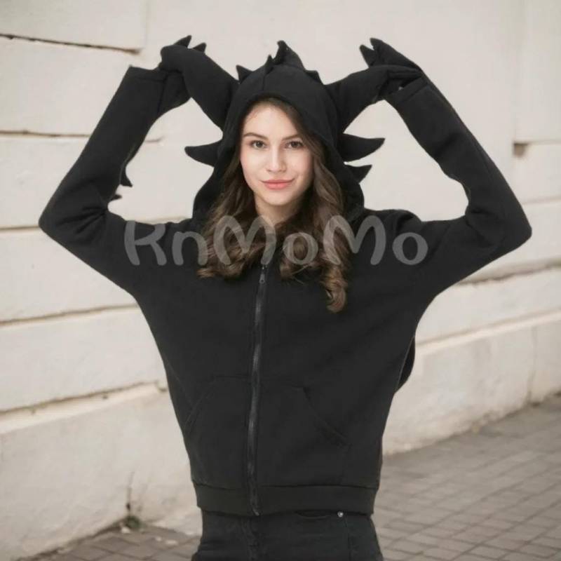 Kigurumi Cosplay Charakter Tier Kapuzen-Kapuzenpullover-Mantelpullover Erwachsene Kostüm Outfit Hoodies Sweatshirt Jacke Zip Up Kigurumi Cosplay Charakter Tier Kapuzen-Kapuzenpullover-Mantelpullover Erwachsene Kostüm Outfit Hoodies Sweatshirt Jacke Zip Up von RnMoMo