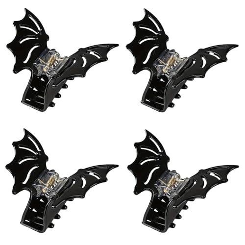 Ro Rox Haarspange in Fledermausform Haarschmuck Für Frauen Spukendes Halloween, 4pcs von Ro Rox