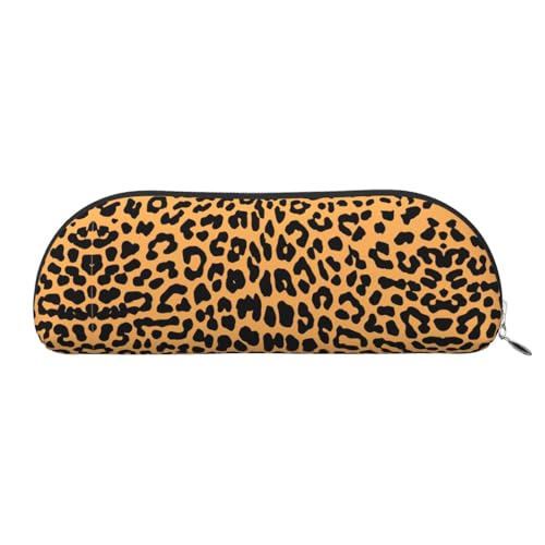 RoMuka Aufbewahrungstasche aus Leder Giraffe Print Halbrund Schreibwaren Tasche Kosmetiktasche Aufbewahrungstasche Geld One Size Aufbewahrungstasche Silber One Size Aufbewahrungstasche Silber One Size von RoMuka