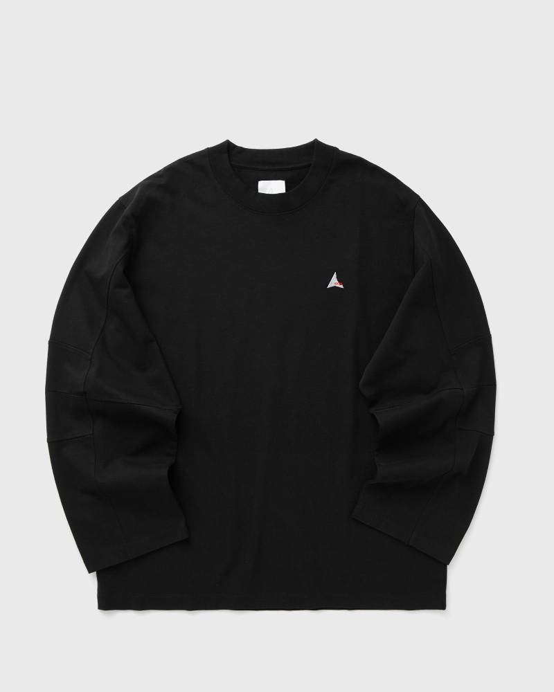 Roa Long Sleeve Logo men Longsleeves black in Größe:L von Roa