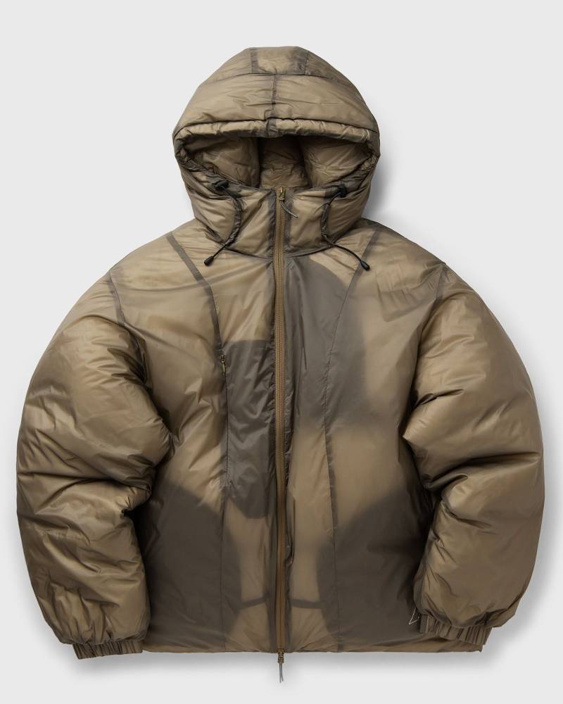Roa Smooth Down Jacket men Down & Puffer Jackets brown in Größe:L von Roa