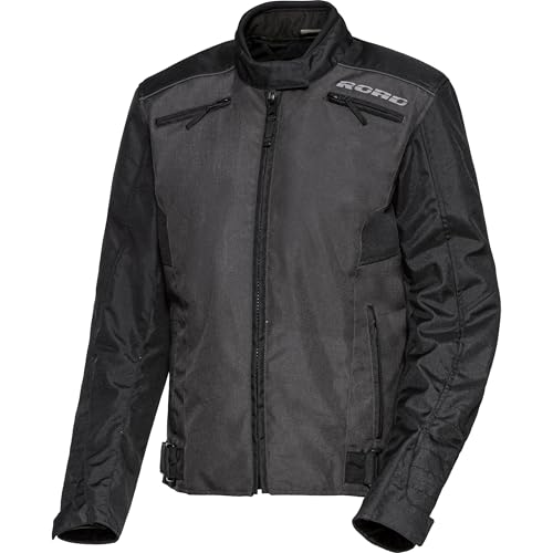 Road Sport Damen Textiljacke 1.0 - Polyester - Herausnehmbare Thermoweste grau M von Road