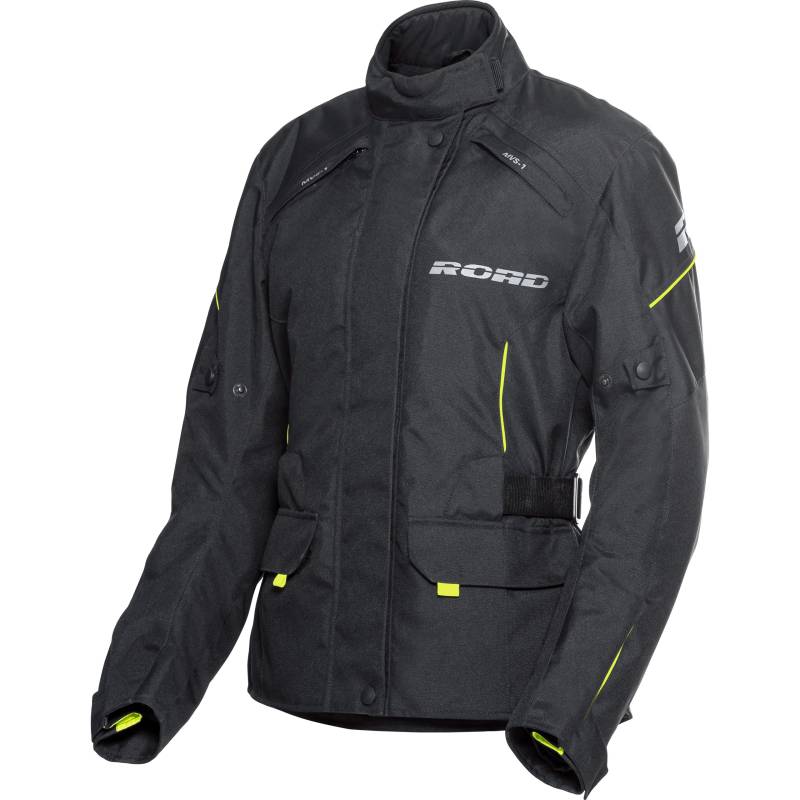 Road Road Touring WP Damen Textiljacke 1.0 schwarz/neongelb XS DamengelbXS - Motorradbekleidung - Motorradjacken von Road
