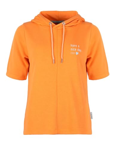 Roadsign Australia Damen Sweatpullover mit Kapuze & Kurzarm-Design orange | L von Roadsign Australia