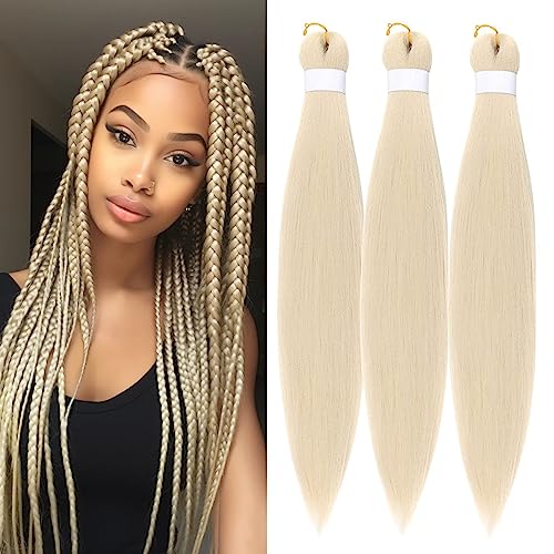 Roalnce Yaki Haarverlängerung, vorgestreckt, für Frauen, weich, synthetisch, ohne Knoten, warme Wassertextur, 613, 40,6 cm, 3 Packungen, blond Roalnce Yaki Haarverlängerung, vorgestreckt, für Frauen, weich, synthetisch, ohne Knoten, warme Wassertextur, 613, 40,6 cm, 3 Packungen, blond von Roalnce
