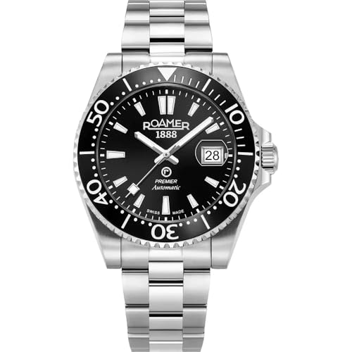ROAMER Herren Analog Uhr mit Edelstahl Armband 986983 41 85 20 von Roamer