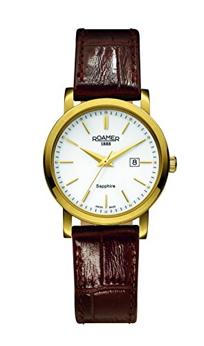 Roamer Damen-Armbanduhr Classic Line Analog Quarz 709844 48 25 07 von Roamer