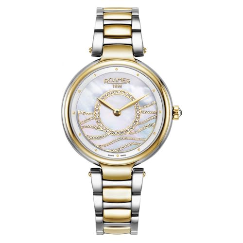 Roamer Damen Armbanduhr Lady Mermaid 36 mm Armband Edelstahl 600857 47 15 50 von Roamer