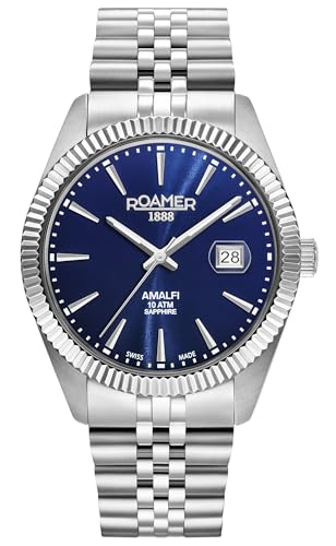 Roamer Herren Uhr Analog Quarz 852833 41 45 20 Amalfi Gents Edelstahl von Roamer