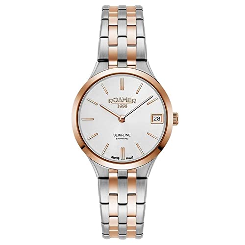 Roamer Ladies Two Tone Slim-Line Classic Watch 512857 49 15 20 von Roamer
