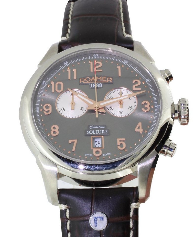 Roamer Quarzuhr 540951 49 06 05 Soleure Chronograph von Roamer