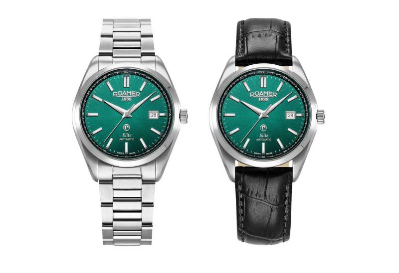 Roamer Schweizer Uhr Elite, (Set, mit Wechselband), Automatik von Roamer