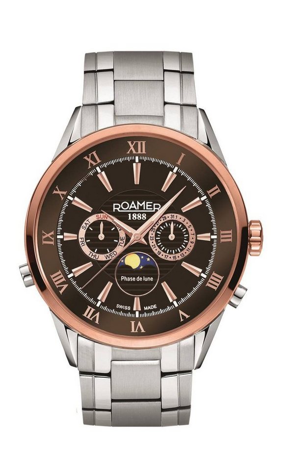 Roamer Schweizer Uhr Superior Moonphase von Roamer