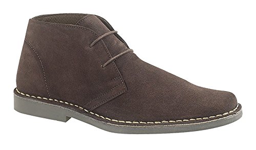 Roamer Herren M420 dunklen Braun Wildleder Herren Neu Wüstenstiefel Schuhe-41 von Roamers