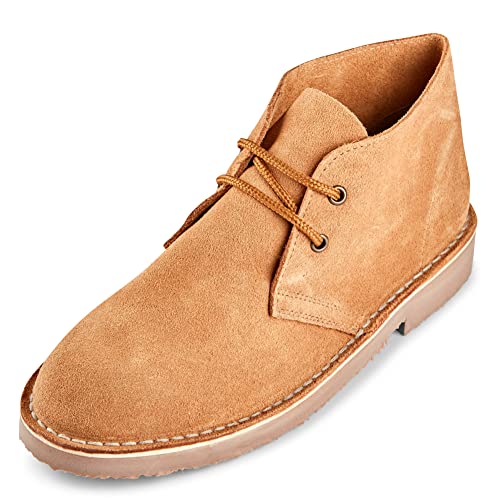 Roamers - Damen Desert-Boots - Veloursleder - Braun - UK6/EU39-40 von Roamers