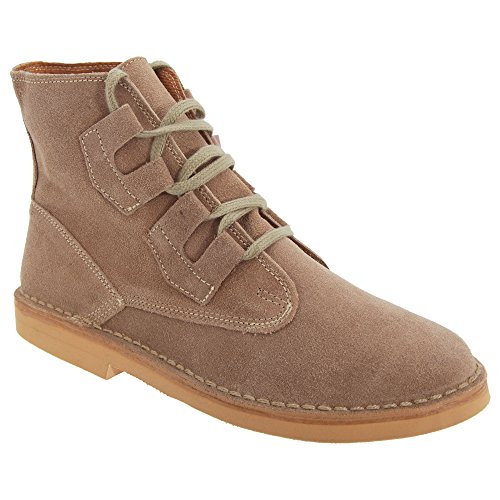 Roamers Herren Ghillie Wildleder Wüsten Stiefel (44,5 EU) (Dunkles Beige) von Roamers