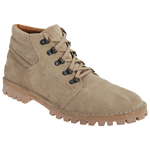 Roamers Herren Wildleder Freizeit Stiefel (43 EU) (Beige) von Roamers