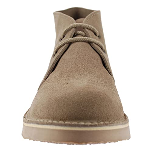 Roamers Unisex Desert-Boots/Schnürschuhe/Halbschuhe, Wildleder (43 EU) (Stein) von Roamers