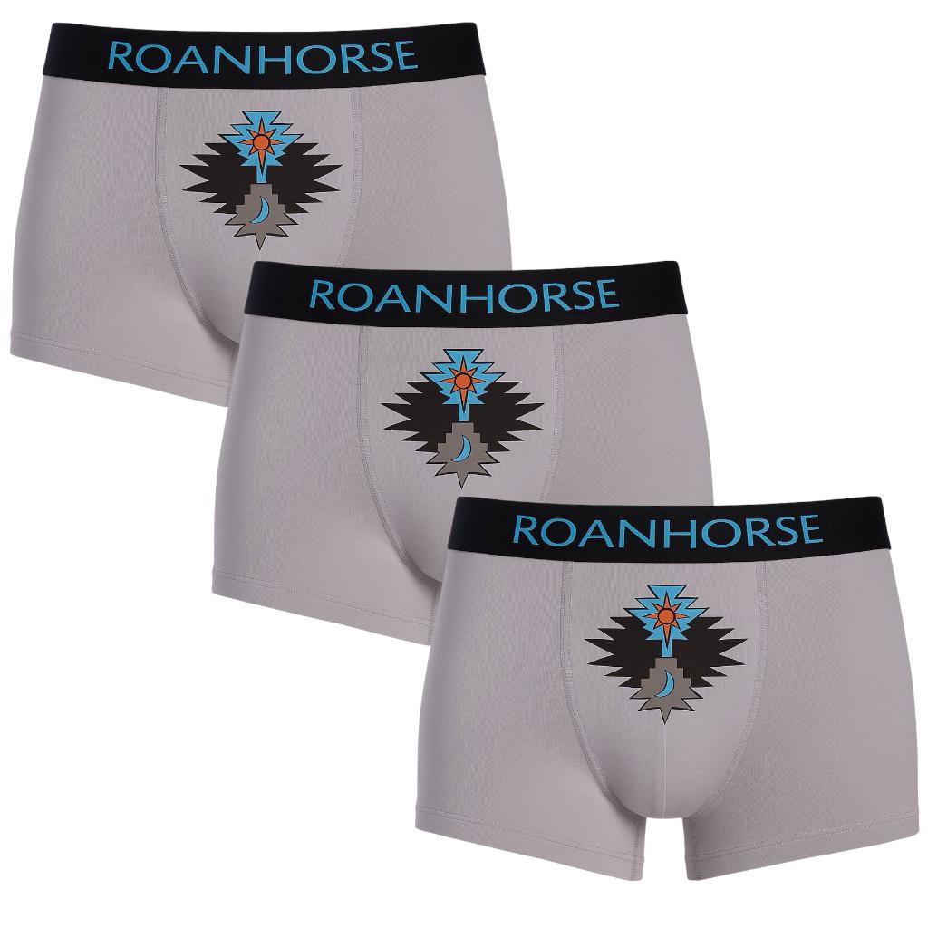 Native Einzigartige Bamboo Slim Luxus Herren Unterwäsche 3Er Pack von RoanhorseByDavid
