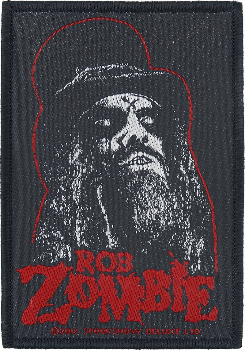 Rob Zombie Patch - Spookshow - schwarz/rot/weiß  - Lizenziertes Merchandise! von Rob Zombie