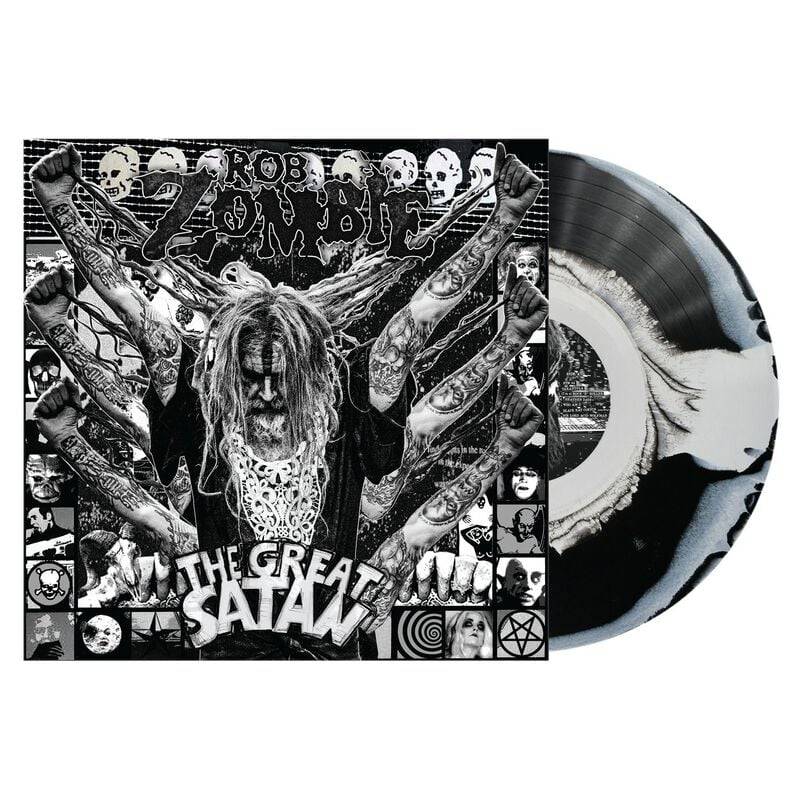 Rob Zombie The great Satan LP multicolor von Rob Zombie