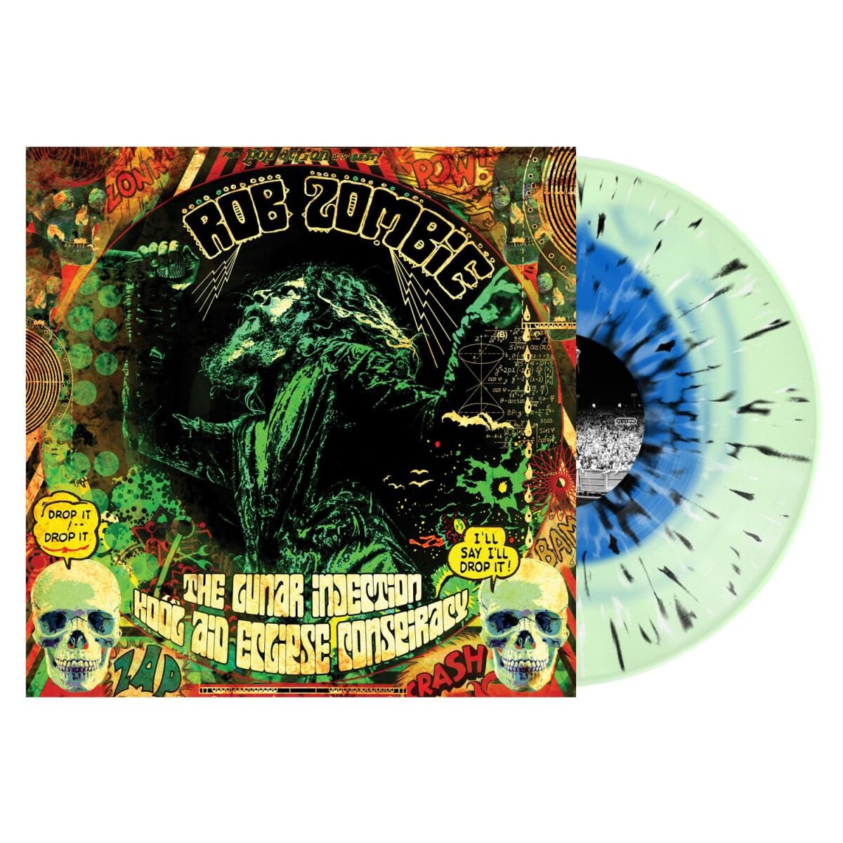 Rob Zombie The lunar injection kool aid eclipse conspiracy LP multicolor Rob Zombie The lunar injection kool aid eclipse conspiracy LP multicolor von Rob Zombie