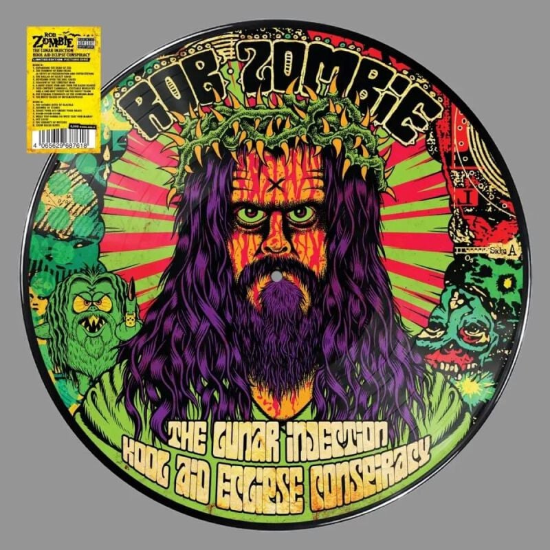 Rob Zombie The lunar injection kool aid eclipse conspiracy LP multicolor Rob Zombie The lunar injection kool aid eclipse conspiracy LP multicolor von Rob Zombie