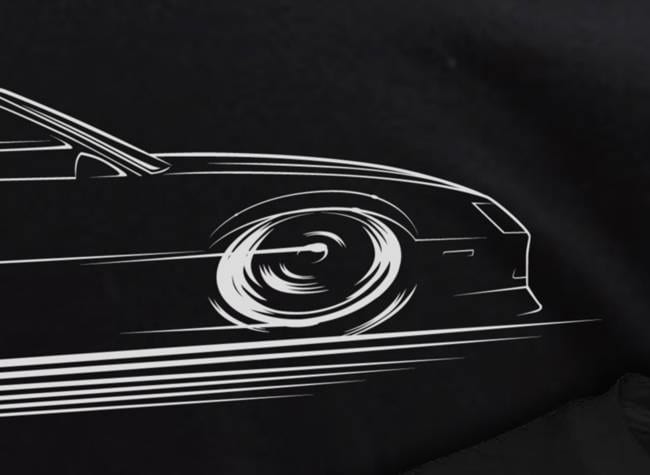 1982-1992 Chevy Camaro Hoodie "82-'92 Z-28 Ss Chevrolet Silhouette Kunst von RobMartinDesign