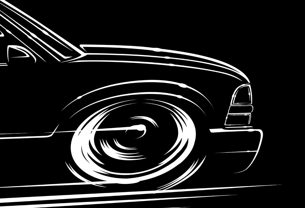 1994-2004 2nd Gen S10 Lkw Hoodie Chevy Gmc Sonoma S-10 1994 1995 1996 1997 1998 1999 2000 2001 2002 2003 Scherenschnitt Kunst von RobMartinDesign